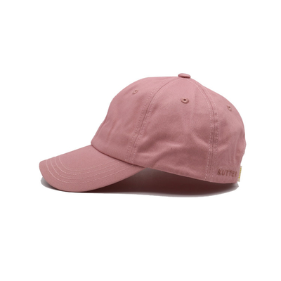 Classic 6 Panel Cotton Baseball Cap Curved Visor Khóa có thể điều chỉnh