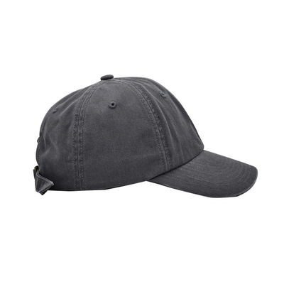 Profile tùy chỉnh 6 Panel Baseball Cap với dây thừng điều chỉnh và việc cong