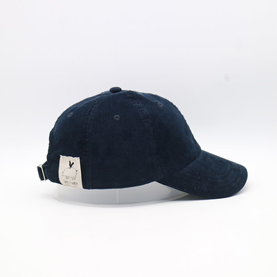 6 Panel Baseball Cap với các đường may chắc chắn Panel phía trước cấu trúc và việc cong