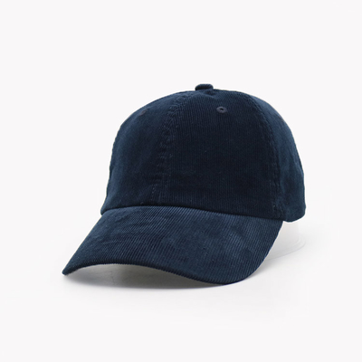 6 Panel Baseball Cap với các đường may chắc chắn Panel phía trước cấu trúc và việc cong