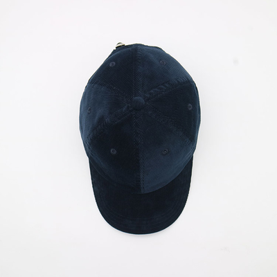 6 Panel Baseball Cap với các đường may chắc chắn Panel phía trước cấu trúc và việc cong