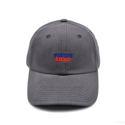 Mũ bóng chày bằng bông thêu với hình dạng không cấu trúc