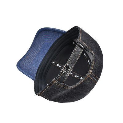 Profile xây dựng thêu mũ bóng chày màu sắc tùy chỉnh Denim Sweatband