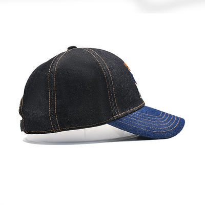 Profile xây dựng thêu mũ bóng chày màu sắc tùy chỉnh Denim Sweatband