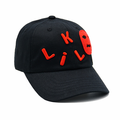 Profile Unconstructed 6 Panel Baseball Cap với màu sắc tùy chỉnh và các đường may tăng cường