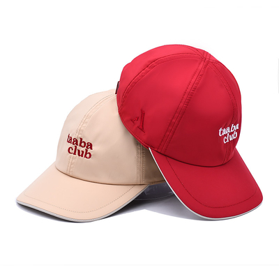 Mũ bóng chày thêu với màn hình cong để mặc hàng ngày Liner Sublimation
