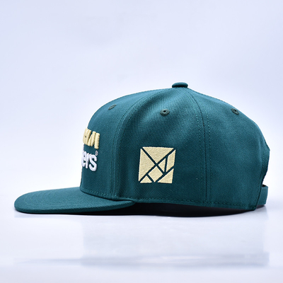 Logo đúc 3D chất lượng phong cách 6 tấm Snapback mũ bán nóng