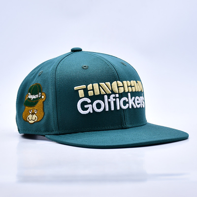 Logo đúc 3D chất lượng phong cách 6 tấm Snapback mũ bán nóng