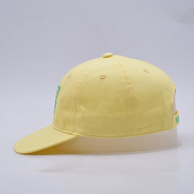Nhìn ra cao độ bền Flat brim Snapback mũ màu đen một kích thước phù hợp với tất cả