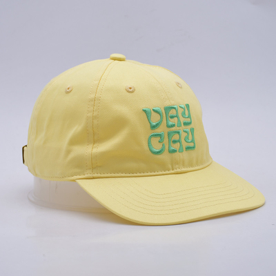 Nhìn ra cao độ bền Flat brim Snapback mũ màu đen một kích thước phù hợp với tất cả