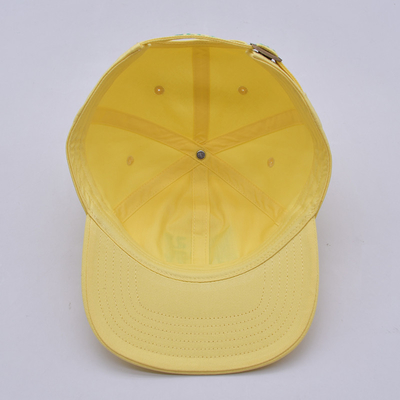 Nhìn ra cao độ bền Flat brim Snapback mũ màu đen một kích thước phù hợp với tất cả
