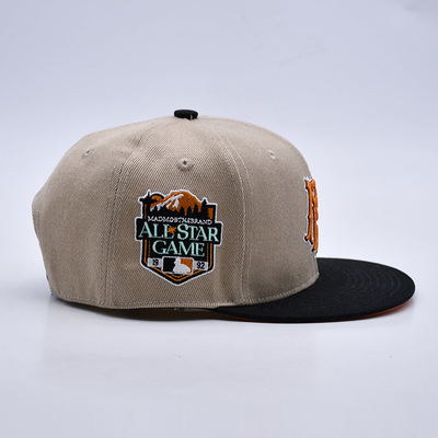 thêu Logo tùy chỉnh Đèn nhẹ Snapback Caps cho yêu cầu tùy chỉnh