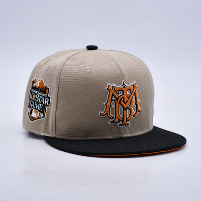 thêu Logo tùy chỉnh Đèn nhẹ Snapback Caps cho yêu cầu tùy chỉnh