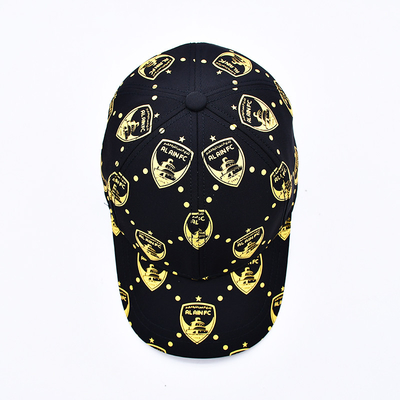In màn hình tùy chỉnh Logo không cấu trúc 6 Panel Baseball Cap Với Visor cong