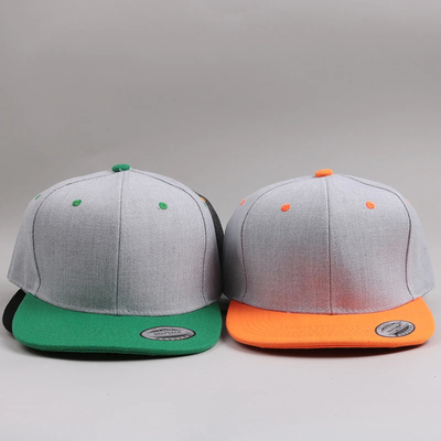 Giá của nhà máy Đủ bền Flat Brim Snapback mũ với hiệu suất tuyệt vời