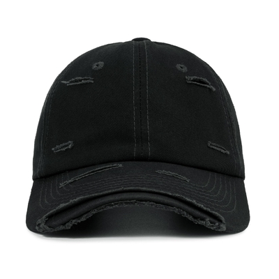 bán nóng 6 Panel bóng chày mũ Cool đen thể thao mũ Unisex