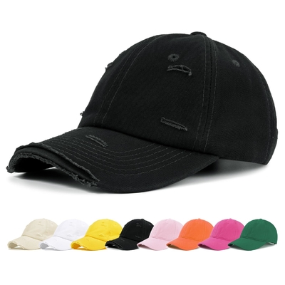 bán nóng 6 Panel bóng chày mũ Cool đen thể thao mũ Unisex
