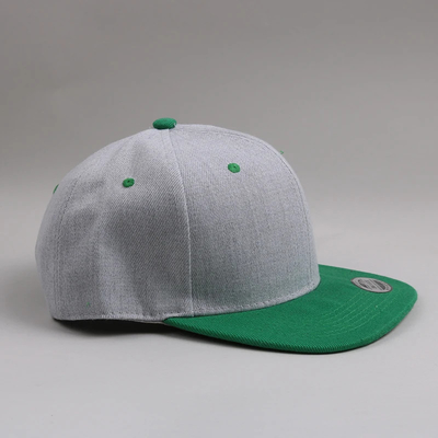 Mũ giải trí kích thước lớn Mũ giải trí 6 bảng Bìa phẳng Mũ snapback cho các hoạt động ngoài trời