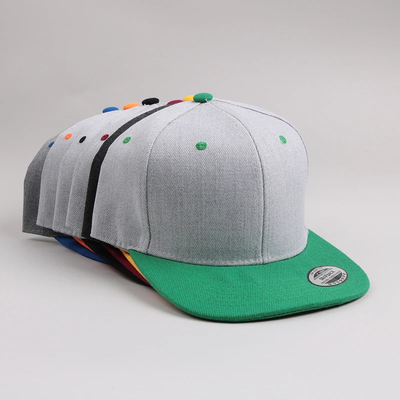 Mũ giải trí kích thước lớn Mũ giải trí 6 bảng Bìa phẳng Mũ snapback cho các hoạt động ngoài trời