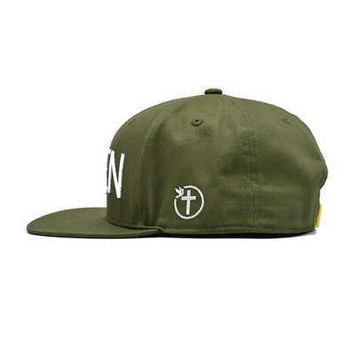 Nhãn hiệu tùy chỉnh được thêu mũ Snapback với bông nhẹ