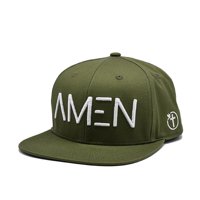 Nhãn hiệu tùy chỉnh được thêu mũ Snapback với bông nhẹ