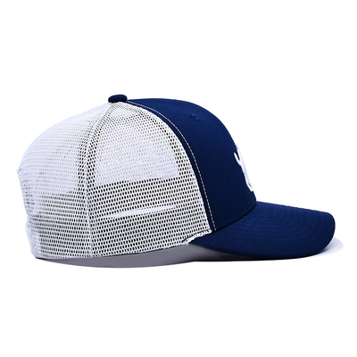 Unisex Mesh Trucker Cap với logo thêu và in băng bên trong