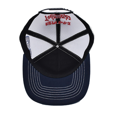 Thiết kế Profile Trucker Cap với Snapback nhựa và logo thêu