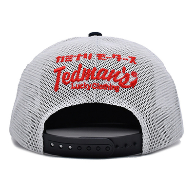 Thiết kế Profile Trucker Cap với Snapback nhựa và logo thêu