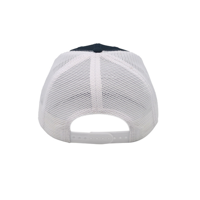 Tùy chỉnh thêu Eyelets 6 Panel Trucker Cap với Visor Pre curved