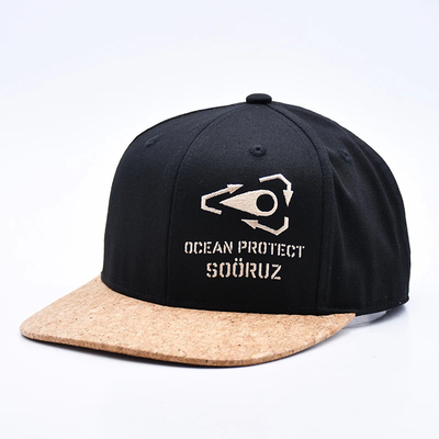 Mũ nhẹ bông Flat Brim Snapback tùy chỉnh có sẵn