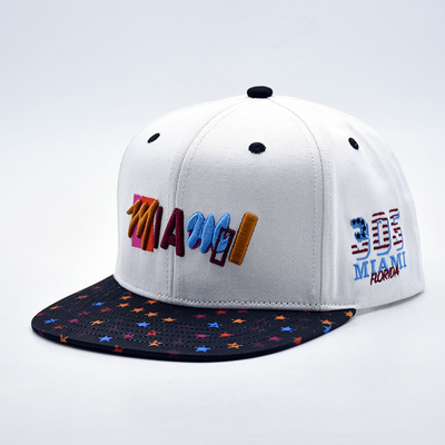 New Fashion Hip Hop Outdoor Sport 3d Puff Snapback Cap Logo thêu tùy chỉnh chất lượng cao nam nữ Flat Brim Snapback