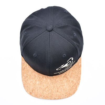 Mũ nhẹ bông Flat Brim Snapback tùy chỉnh có sẵn