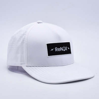 Sản phẩm bán buôn 5 bảng Flat Bill Snapback Cap Custom Oem Logo Snapback Cap Đối với nam giới