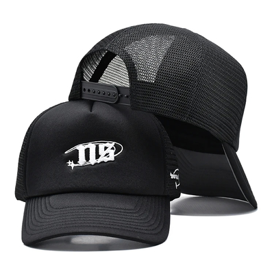 Ưu tiên 5 Panel Mesh Trucker Cap Unisex Blank Plain Trucker Cap