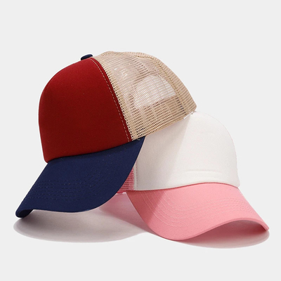 Oem chất lượng cao bán buôn lưới Trucker Cap 5 Panel đơn giản trở lại Trucker mũ tùy chỉnh Gorras lưới mũ