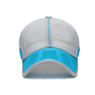 Mũi xe tải thông thường có thể điều chỉnh bé trai bé gái nhanh khô rỗng lưới Gorras Custom Mũi xe tải mũ