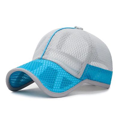 Mũi xe tải thông thường có thể điều chỉnh bé trai bé gái nhanh khô rỗng lưới Gorras Custom Mũi xe tải mũ