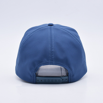 Đồ bán buôn Blue Rope Baseball Cap Custom Structured Embroidery Logo 5 Panel Golf Hat Gorras