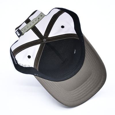 Unisex hai màu mũ bóng chày mũ Custom Gorras thêu Logo Snapback thể thao mũ bóng chày cho nam