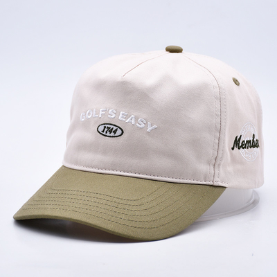 BSCI bán buôn 5 bảng Soft-Top Cap Vintage Cha Sport mũ tùy chỉnh thêu Logo bóng chày mũ cho người lớn