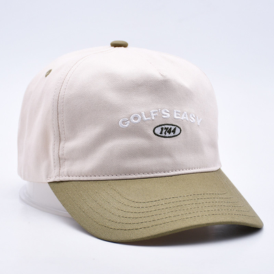 BSCI bán buôn 5 bảng Soft-Top Cap Vintage Cha Sport mũ tùy chỉnh thêu Logo bóng chày mũ cho người lớn