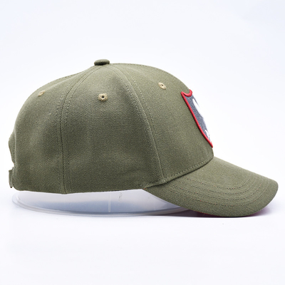 Custom Gorras Sports Supplier 6 Panel Green Baseball Cap chất lượng cao 3d thêu mũ bóng chày
