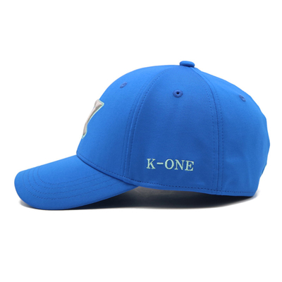Sản phẩm bán buôn Unisex Curved Edge 6 Panel Cotton Closed Back Thêu mũ bóng chày