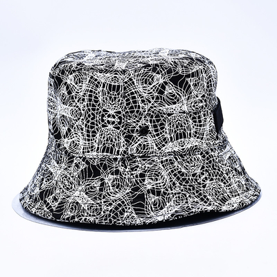 Sublimation in bucket hat tùy chỉnh trên tất cả in bucket hat mẫu logo thêu cho phụ nữ