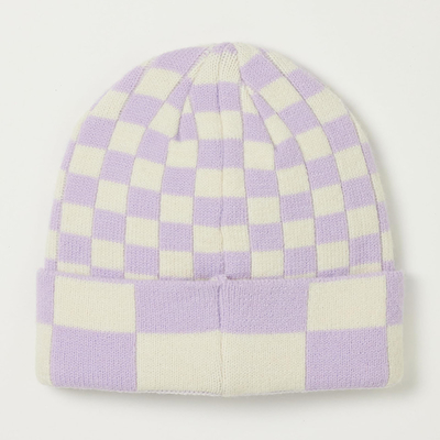 Phụ nữ nam giới mũ mùa đông thời trang in Beanie đan mềm ấm Slouchy Cap hộp sọ Y2k Beanie