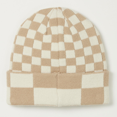 Phụ nữ nam giới mũ mùa đông thời trang in Beanie đan mềm ấm Slouchy Cap hộp sọ Y2k Beanie