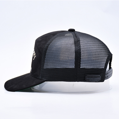 7 Panel Đen Suede Panel Trùm xe tải chất lượng cao Cap lưới tùy chỉnh Bìa thêu Velvet Trùm xe tải