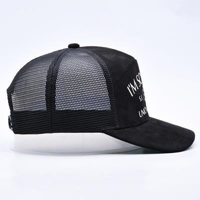 7 Panel Đen Suede Panel Trùm xe tải chất lượng cao Cap lưới tùy chỉnh Bìa thêu Velvet Trùm xe tải