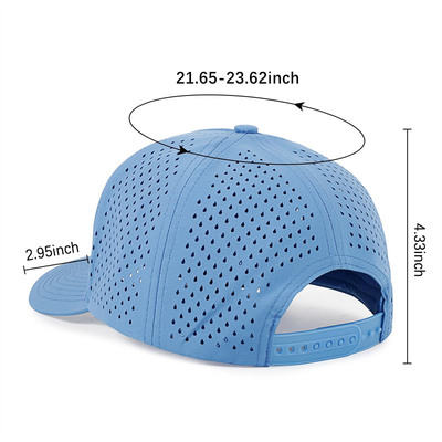 Mái cao chất lượng Laser Mesh Curved Edge Classic Sports Baseball Caps Custom Golf Gorras Crimson Red Baseball Hat