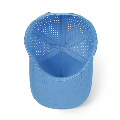 Mái cao chất lượng Laser Mesh Curved Edge Classic Sports Baseball Caps Custom Golf Gorras Crimson Red Baseball Hat